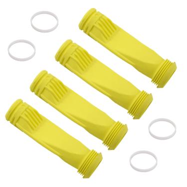 Imagem de ATIE Diafragma de longa vida resistente W69698 com anel de retenção W81600 de substituição para limpador de piscina Zodiac Baracuda G3 G4