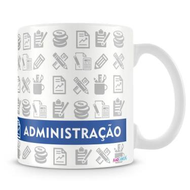 Imagem de Caneca Personalizada Profissão Administração - Porcelana Alta Qualidad