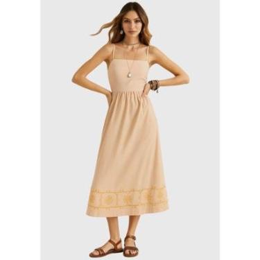 Imagem de MORENA ROSA VEST AJUSTADO DCT RETO C/ ALCA MIDI 10000120238-Feminino