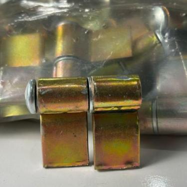 Imagem de Kit 10 Unidades Dobradiça Gonzo Número 2 Com Aba 1 Polegada - Metal Es