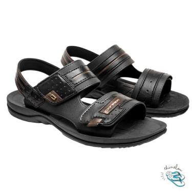 Imagem de Sandalia Masculina Danper Original Confortavel Solado Borracha tiras a