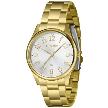 Imagem de Relógio Lince Feminino Ref: Lrgj177l40 S2kx Casual Dourado