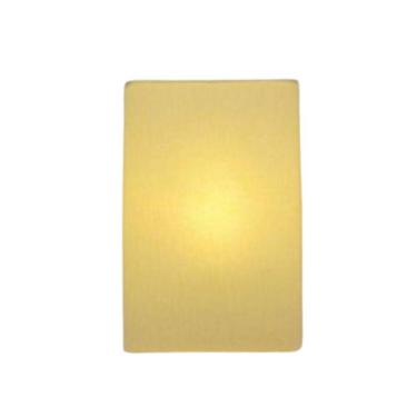 Imagem de Arandela Retangular Retro Md-2029 Cúpula Em Tecido 18x10x30cm Algodão Crú - Bivolt