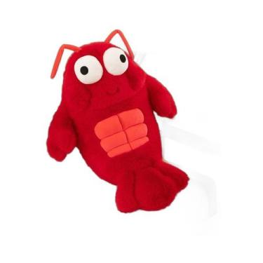 Imagem de Boneca de pelúcia, desenho animado, lagosta, 50 cm - yiweisai