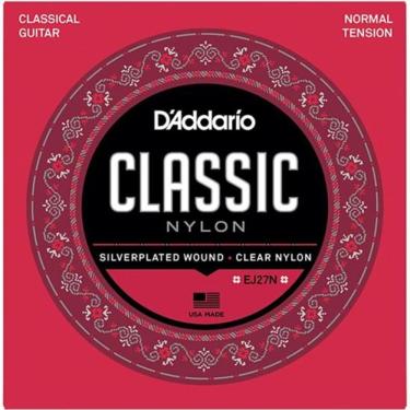Imagem de Encordoamento Violão Nylon Tensão Media Student Ej27n D Addario [f002]