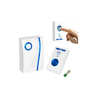 Imagem de Campainha Sem Fio 100m com 32 Melodias – Instalação Fácil, Design Moderno e Pilhas Inclusas