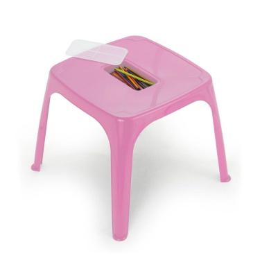 Imagem de Mesa Infantil Rosa Plasnorthon