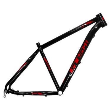 Imagem de Quadro aro 29 Gts m1 Ride New Alumínio - GTSM1, 17, Preto, Vermelho