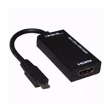 Imagem de Cabo Adaptador V8 Micro Usb Para Hdmi Mhl Espelhamento Tv