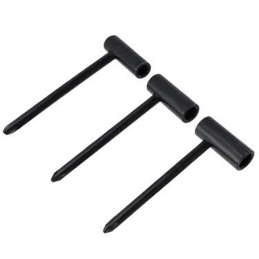 Imagem de Savagrow Ferramenta de reparo de caixa de pescoço de guitarra preta para reparo de haste de treliça de guitarra, diâmetro interno de 6 mm, 7 mm e 8 mm, comprimento da manga 30 mm