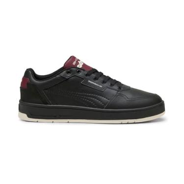 Imagem de PUMA Tênis feminino Porsche Legacy Court Classic Lux Casual - Preto, Preto, 41