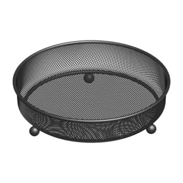 Imagem de Stgfyxgs Alimentador de Pássaros em Ferro Forjado, Ideal para Uso Externo, com Bandeja de Malha para Nozes, para, Cerca, Jardim Ou Terraço.