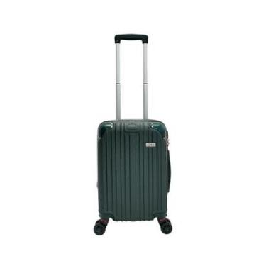 Imagem de Mala de Viagem Bordo Expansiva Rígida Rodinha Dupla Cadeado Avião mão Embarque Pequena 8kg Abs-Unissex