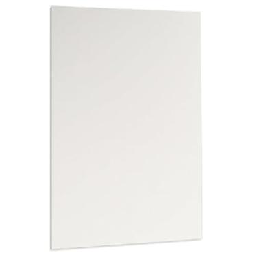 Imagem de Espelho GRANDE Para Quarto/Sala/Banheiro Penteadeira Decorativo Para Fixação Em Parede espelho organico corpo inteiro Espelho Decorativo com Moldura, Penteadeira(100x80)