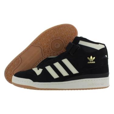 Imagem de adidas Originals Forum Tênis masculino médio, Midnight/branco creme/chiclete/Team Core Black, 46
