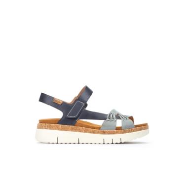 Imagem de PIKOLINOS Sandália feminina Palma W4n-0968c1, Jeans, 4-5