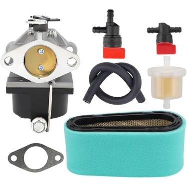 Imagem de Carburador OHV130 640065A para Tecumseh 640065 OHV125 OV358EA OHV110 OHV135 OHV120 13HP 13.5HP 14HP 15HP 15HP Peças de motor com filtro de ar 36356