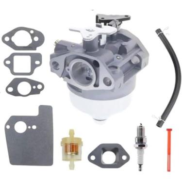 Imagem de SOLULU 16100-Z0Y-013 Carburador para Honda GCV190 GCV190A GV190LA HRX217 HRB217 Manual Choke Lavadora de pressão motores com juntas 16211-ZL8-000 Kit de isolador