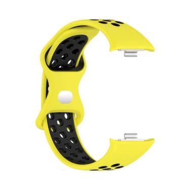 Imagem de Pulseira De Silicone Bicolor Respirável Para Xiaomi Band 8 pro - Repos