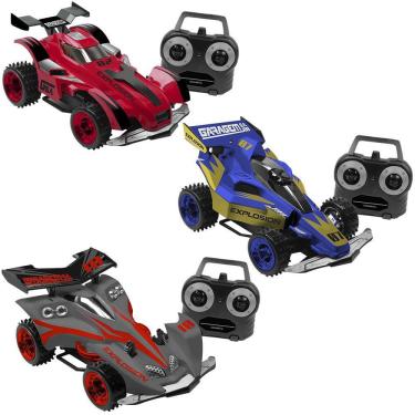 Imagem de Carro de Controle Remoto Explosion 7 Funções Vermelho - Candide