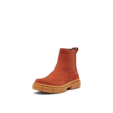Imagem de Sorel Bota feminina Explorer Strt Chelsea Fashion, Sanguine/Gum 2, 42
