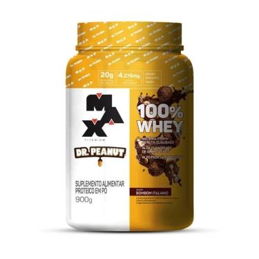 Imagem de Whey 100% Dr Peanut  - Max Titanium-Unissex