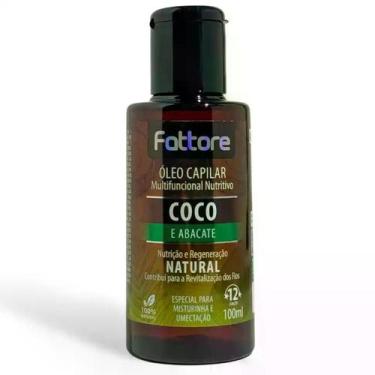 Imagem de Oleo Coco E Abacate Fattore 100ML - Fattore Cosmeticos