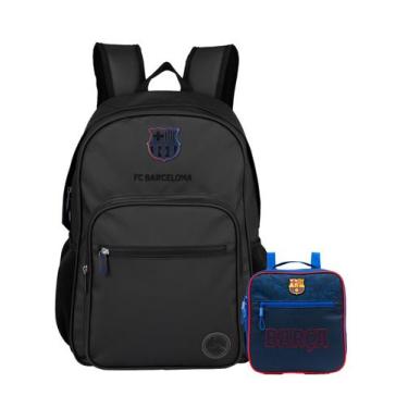 Imagem de Kit Escolar Barcelona Mochila Costas + Lancheira Térmica - Xeryus