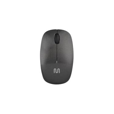 Imagem de Mouse Sem Fio 2.4GHz, 1200 DPI, Preto, Ergonômico, 10x2x5.5cm, Alimentação por Pilha AA