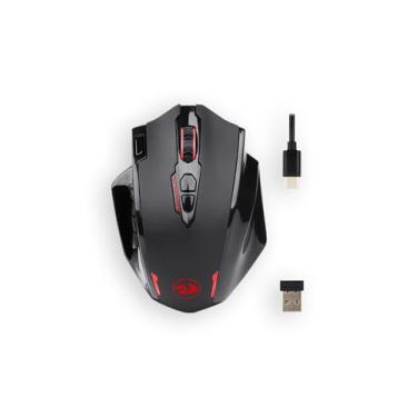 Imagem de Mouse Gamer Redragon Impact Elite M913 Rgb Sem Fio Preto