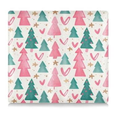 Imagem de Burbuja Suporte de registro e seguro de carro, caixa de luvas de couro para veículo de árvore de Natal, organizador de documentos, carteira e acessórios