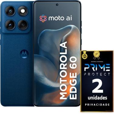 Imagem de Película Nano Gel Privacidade Fosca Para Moto Edge 60 Queda Película Protetora De Tela Privativa Anti Spy Anti Impacto Não Quebra 2un.