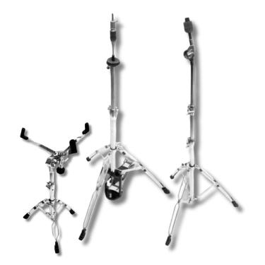 Imagem de Kit Máquina De Chimbal + Estante Caixa + Estante Reta X-Pro