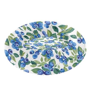 Imagem de SEHANY Cama fofa para cachorro de rosquinha de mirtilo, removível e lavável, pequena cama redonda para gatos, cama fofa super macia para animais de estimação com fundo antiderrapante para cães