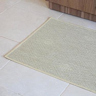Imagem de Tapete Passadeira Sisal, Antiderrapante, 10m x 66cm, 87% Polipropileno e 13% Poliéster, Design Moderno para Corredores (Clean PS29)