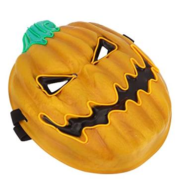 Imagem de Generic Máscara de Cabeça de Abóbora de Halloween Com 3 Modos de Iluminação Máscara LED para Adultos e Crianças, Aplicável para Fantasias de Halloween