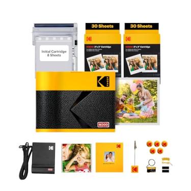 Imagem de KODAK Impressora fotográfica portátil Mini 3 ERA 4PASS (amarelo, impressora + inicial 8 folhas + 60 folhas + acessórios)
