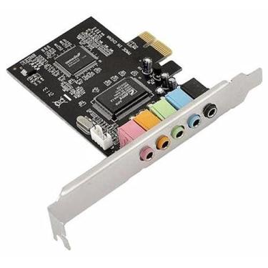 Imagem de Placa de Som - 5.1 Canais - Pci-e
