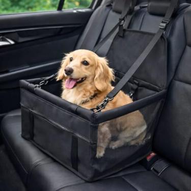Imagem de Cadeira Assento Pet Para Carro Transporte Cachorro Gato 10kg