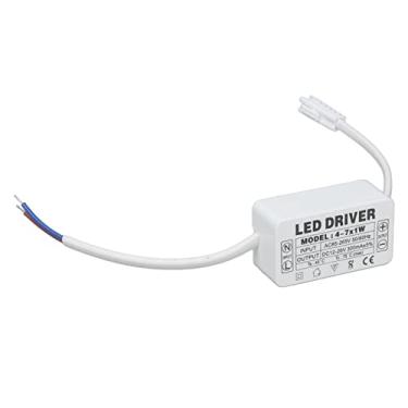 Imagem de Estink Transformador de Fonte de Alimentação para Driver LED 4-7X1W 300mA Corrente Constante Entrada AC85-265V Saída DC12-26V Com Cabos Premium para Luzes LED DIY