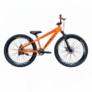 Imagem de Bicicleta 26 Gta Rebel Freeride DH Single Aro Vmaxx Freio a Disco Pneu Flame Preto-Unissex