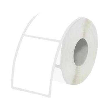 Imagem de Etiquetas Térmicas Brancas 5 Rolos 30mm 40mm 50mm De Largura Compatíve