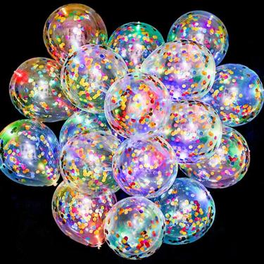 Imagem de Balões de iluminação LED 50 unidades para festas infantis