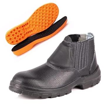 Imagem de BOTA DE SEGURANÇA BRACOL 2020BELS4600LL ELÁSTICO BICO PVC C.A 26446 + PALMILHA ANATÔMICA Tamanho: 39