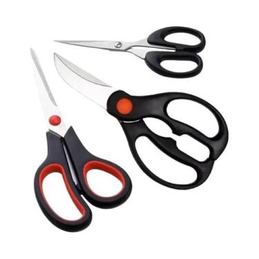 Imagem de Conjunto De Tesouras De Cozinha Em Aço Inoxidável Multifuncional Para 