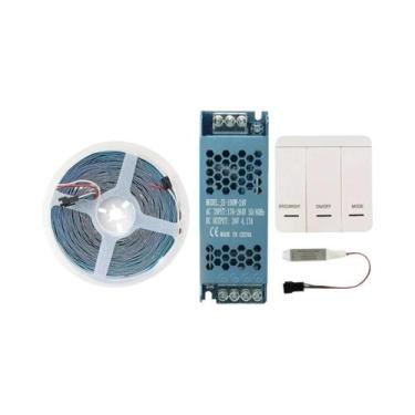 Imagem de Fita LED Flexível WS2811 De 10M DC24V Com Efeito De Água Corrente, Con