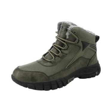 Imagem de Botas De Combate Masculinas Para Inverno 2025, Botas De Cano Curto Par