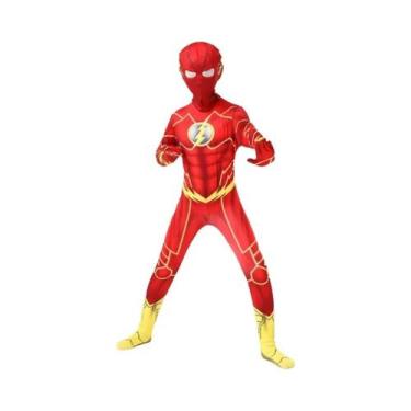 Imagem de Fantasia Completa Do Homem-Aranha Para Crianças PS4, Fantasia De Hallo