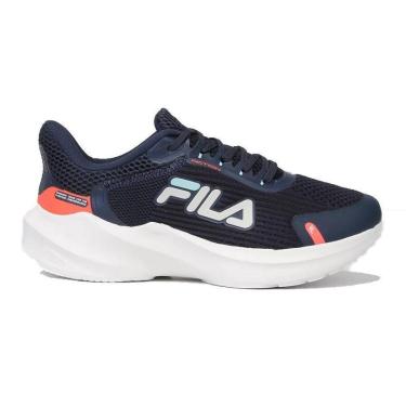 Imagem de Tênis Fila Action 43 Masculino - Azul e Laranja-Masculino