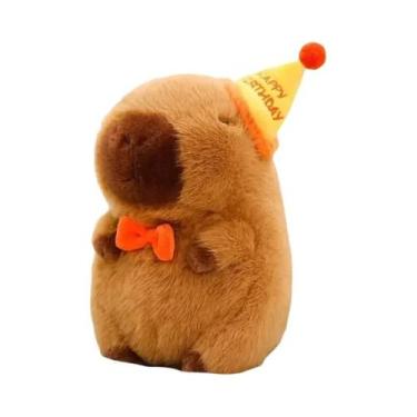 Imagem de Brinquedo De Pelúcia Capivara 12-32cm Animal De Pelúcia Macio Boneco D